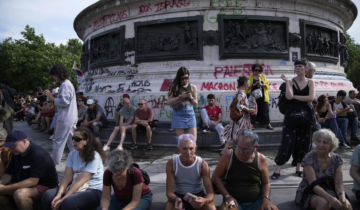 NextImg:High-stakes French legislative election hits torrid final stretch before first-round voting begins