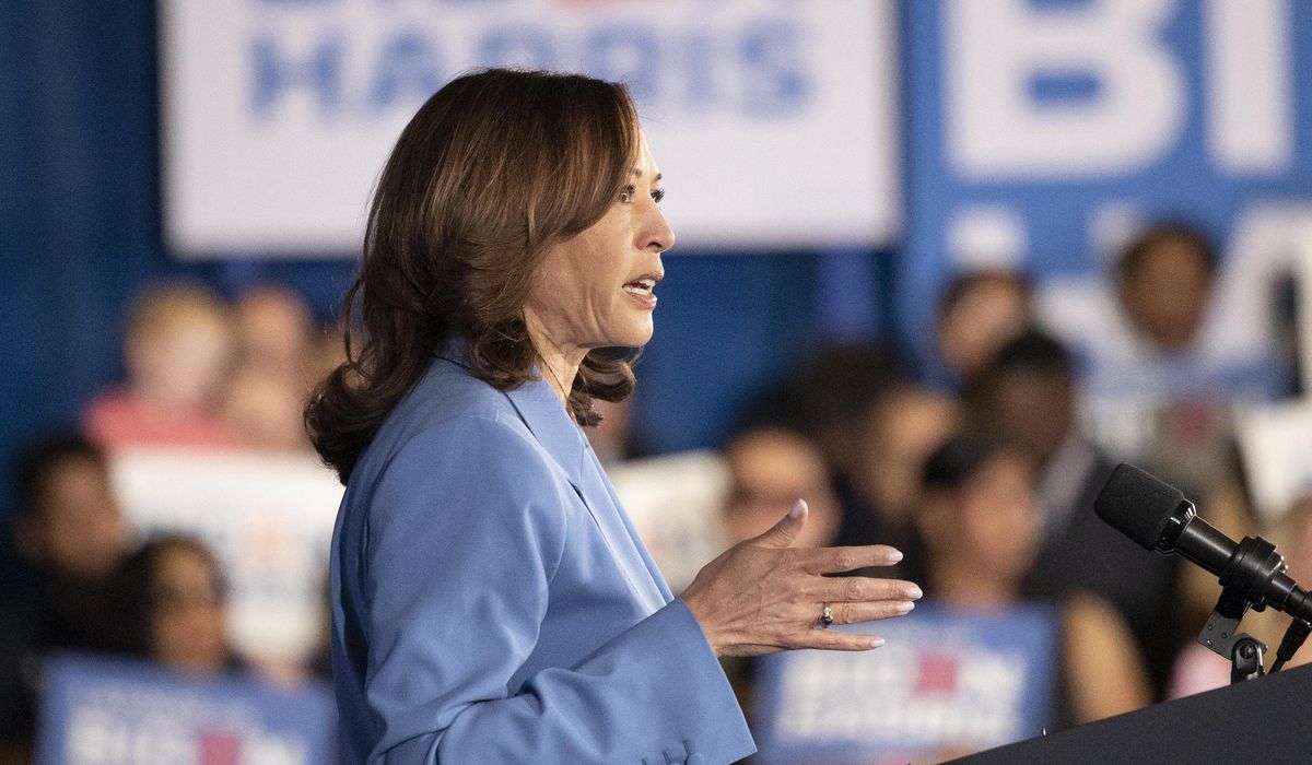 NextImg:Kamala Harris trails four other Democrats who perform better than Biden in swing states vs. Trump