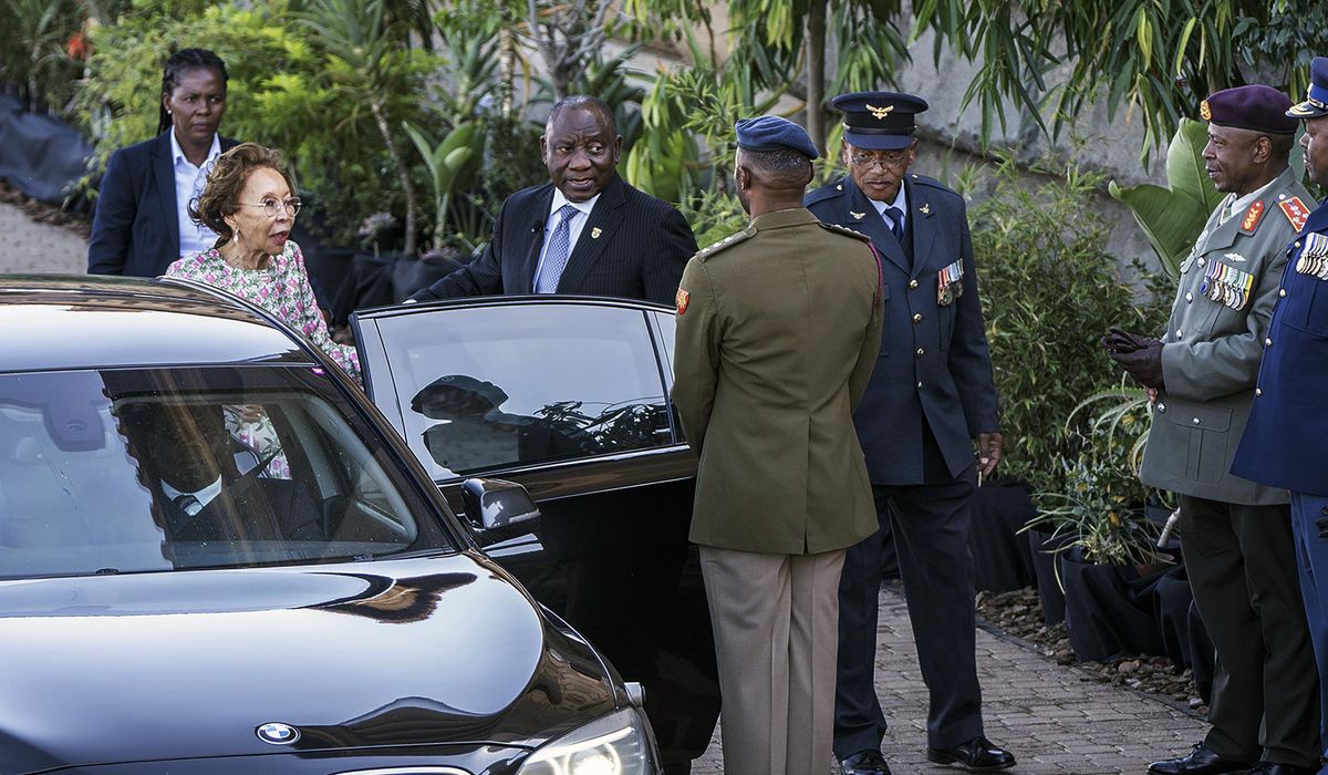 NextImg:South African president says Parliament will open July 18 amid discord in the new coalition
