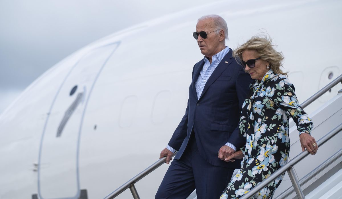 NextImg:Second major newspaper demands Biden bow out; president retreats with family to Camp David