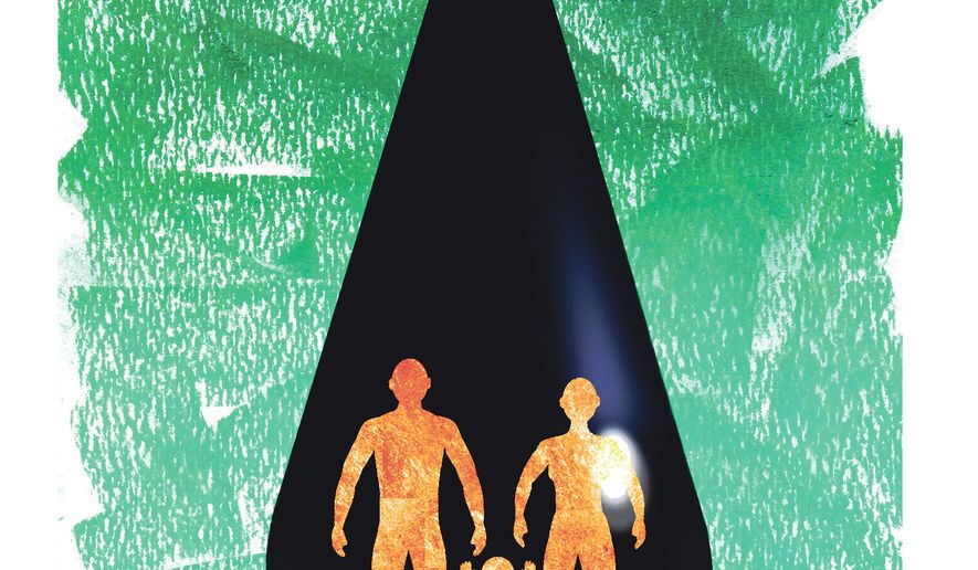 Life expectancy illustration by Alexander Hunter/ The Washington Times