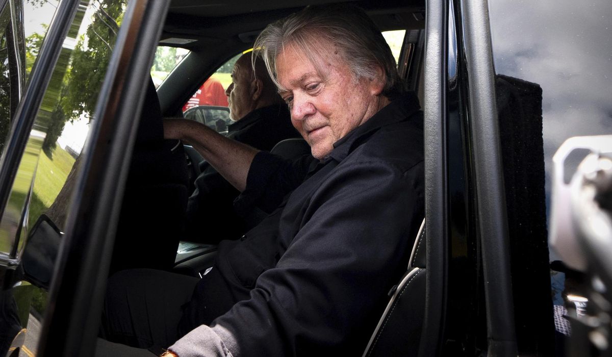 NextImg:Trump ally Steve Bannon surrenders to federal prison to serve 4-month sentence on contempt charges