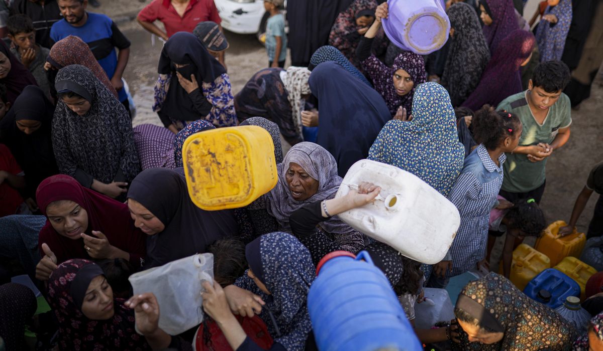 NextImg:Israel orders Palestinians to flee Khan Younis, signaling return of troops to southern Gaza city