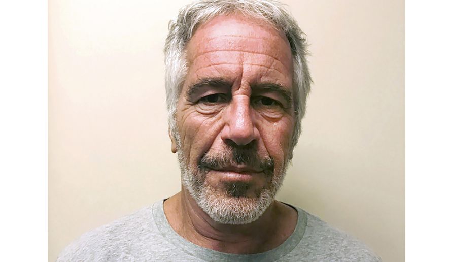 This photo provided by the New York State Sex Offender Registry shows Jeffrey Epstein, March 28, 2017. On Monday, July 1, 2024, Florida Circuit Judge Luis Delgado released the transcripts of a 2006 grand jury investigation that looked into sex trafficking and rape allegations made against Epstein. (New York State Sex Offender Registry via AP, File)