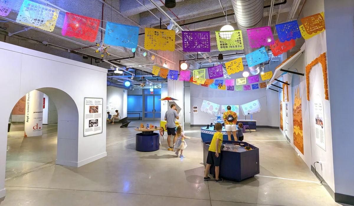 NextImg:National Children’s Museum recreates Mexican square as an exhibit for its 50th anniversary