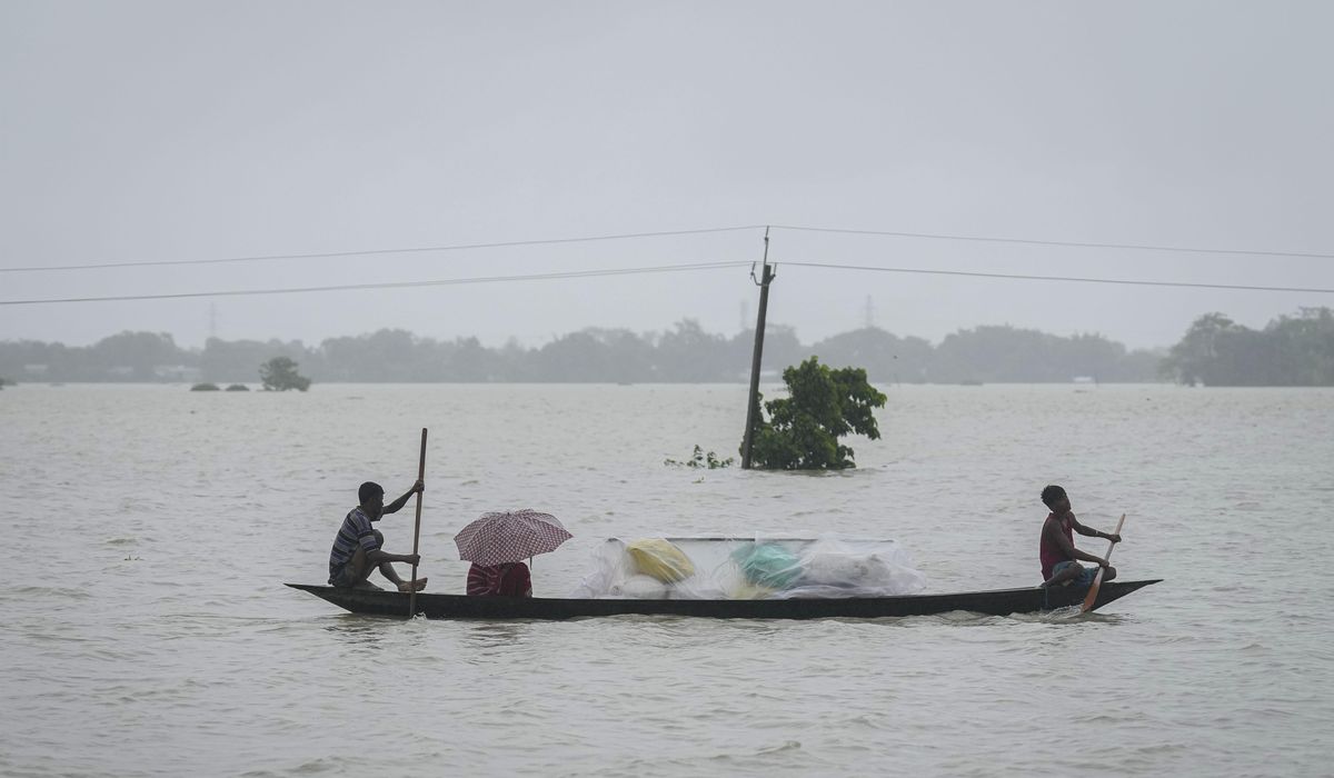 NextImg:Floods and landslides triggered by heavy rains in India’s northeast kill at least 16 people
