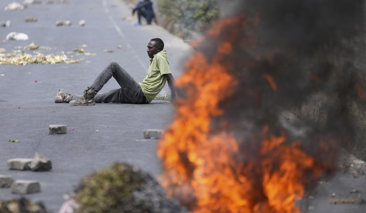 NextImg:Protests continue in Kenya as some are now calling for the president to step down