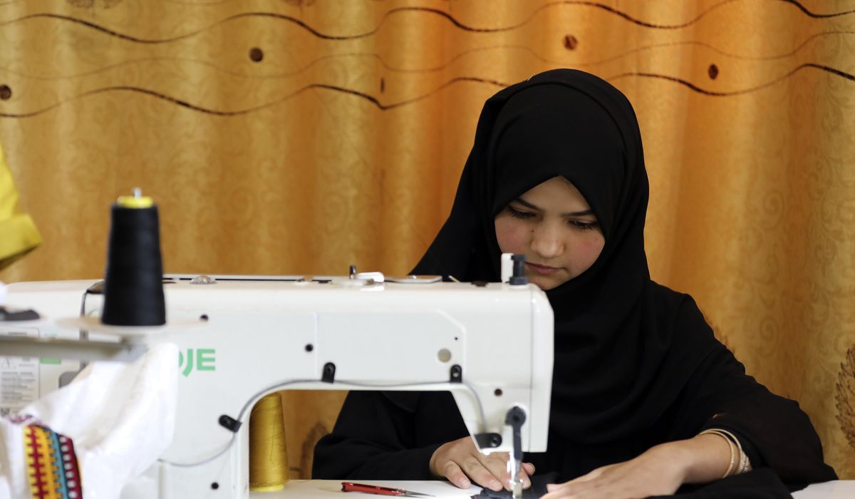 NextImg:An Afghan woman wanted to be a doctor. Now she makes pickles as the Taliban restricts women’s roles