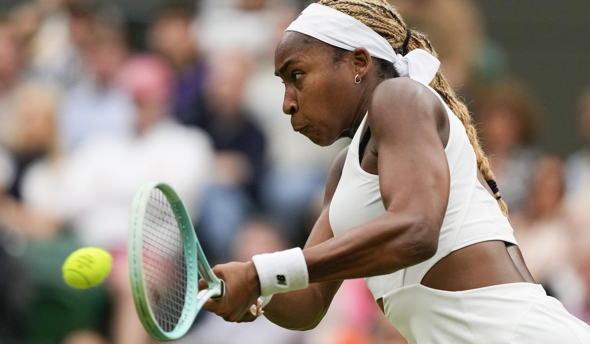 NextImg:Coco Gauff and Carlos Alcaraz advance at Wimbledon, Naomi Osaka loses