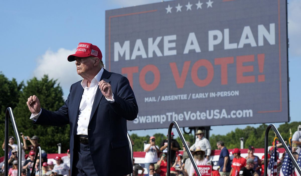 NextImg:Trump rails against Biden, Harris and Jack Smith in Independence Day post