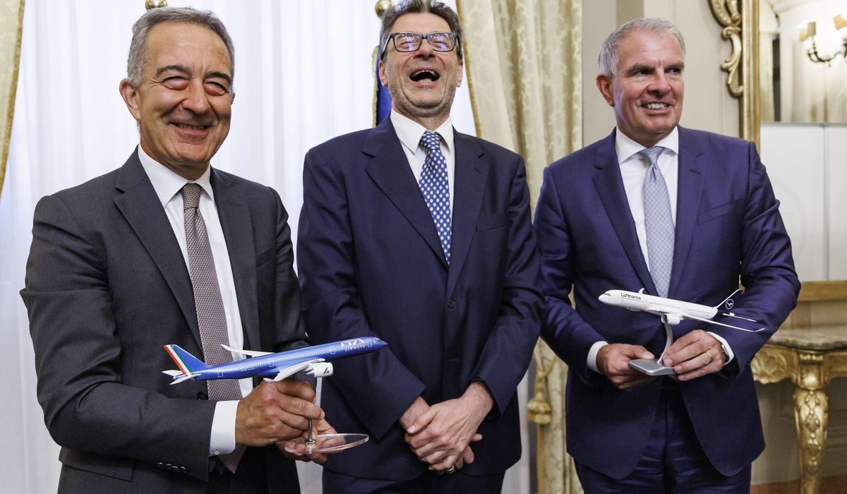 NextImg:EU commission approves Lufthansa purchase of long-troubled Italian airline ITA, with conditions