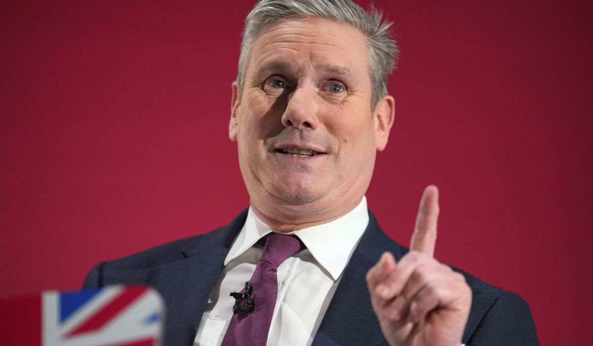 NextImg:Exit poll suggests Labour wins huge majority in British election