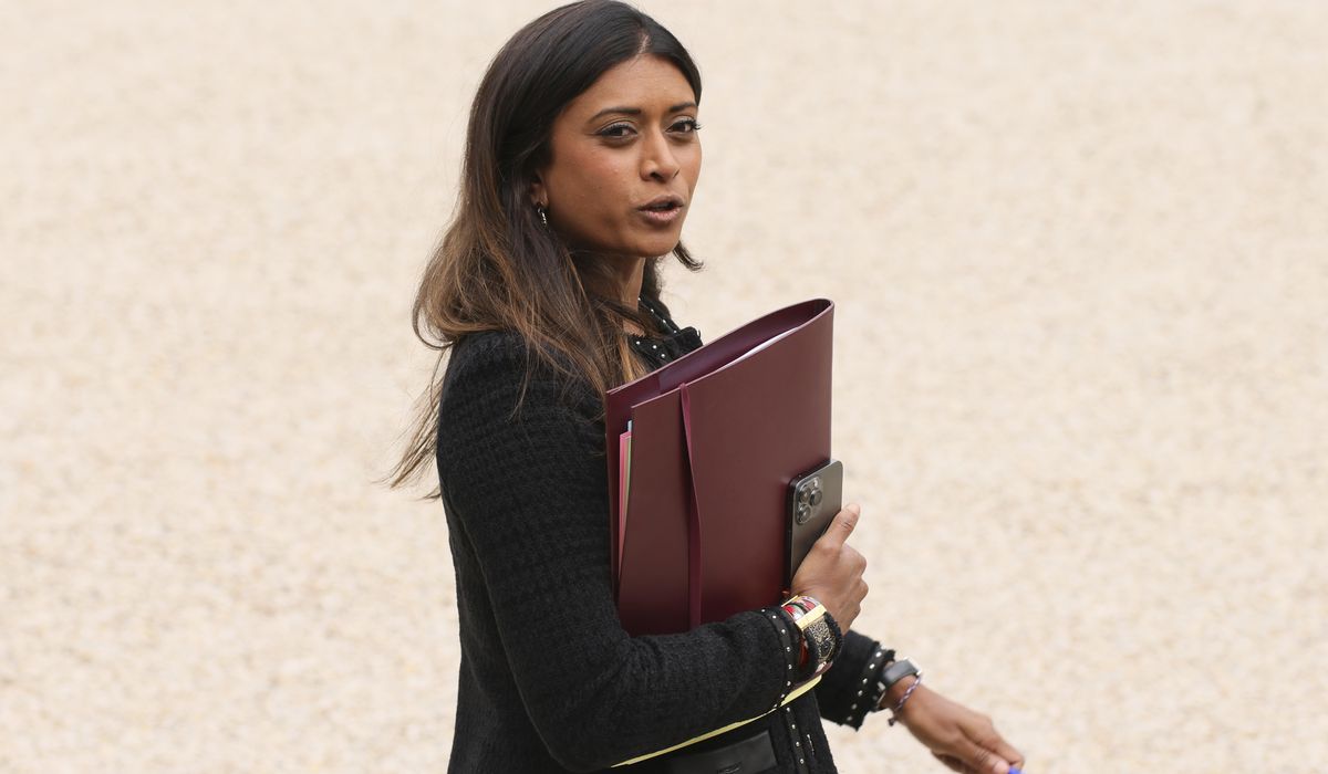 NextImg:France’s government spokesperson is attacked on the campaign trail, days before decisive election