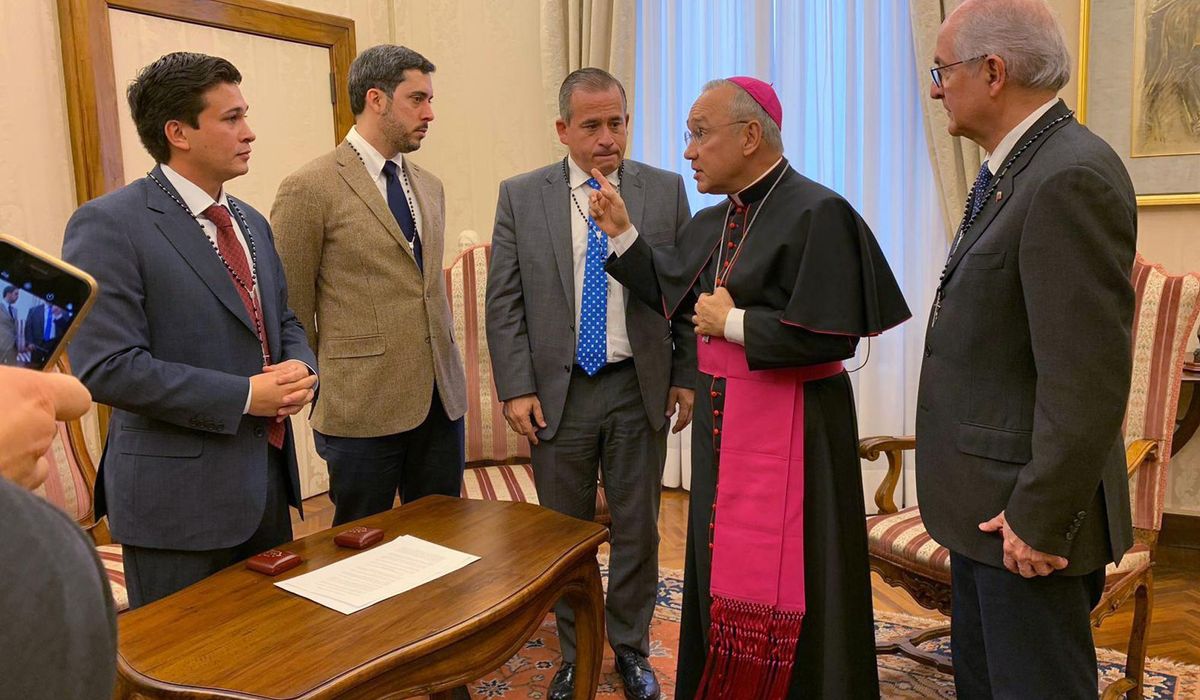 NextImg:Pope Francis’ chief of staff testifies in trial, admits to false invoice and blames a deputy
