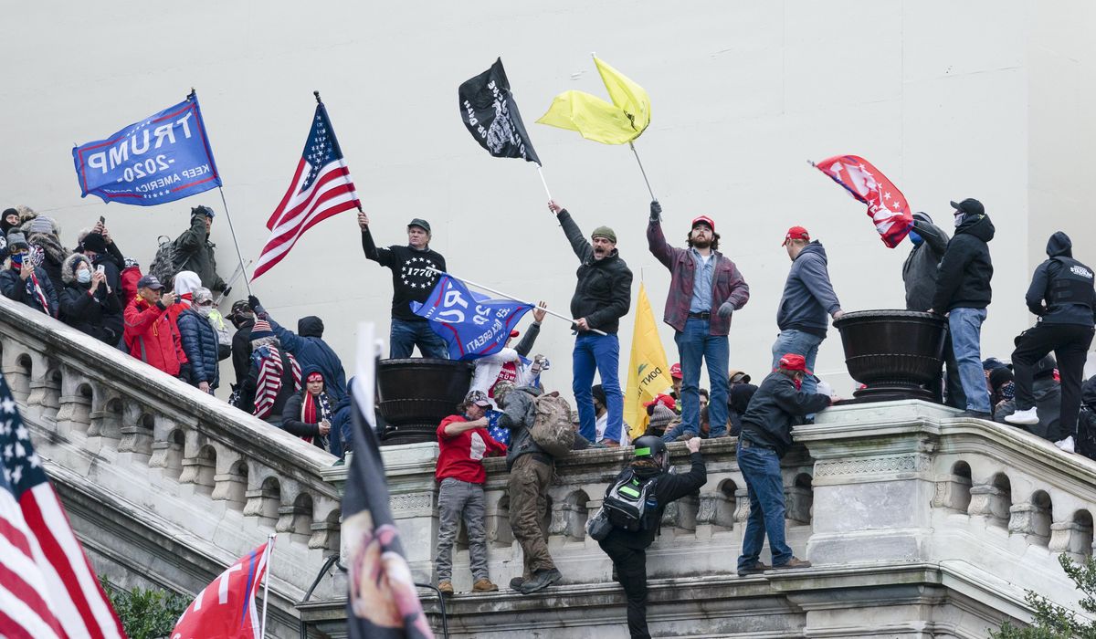 NextImg:Trump calls Jan. 6 a ‘day of love,’ citing large crowd at the Ellipse before riot at U.S. Capitol