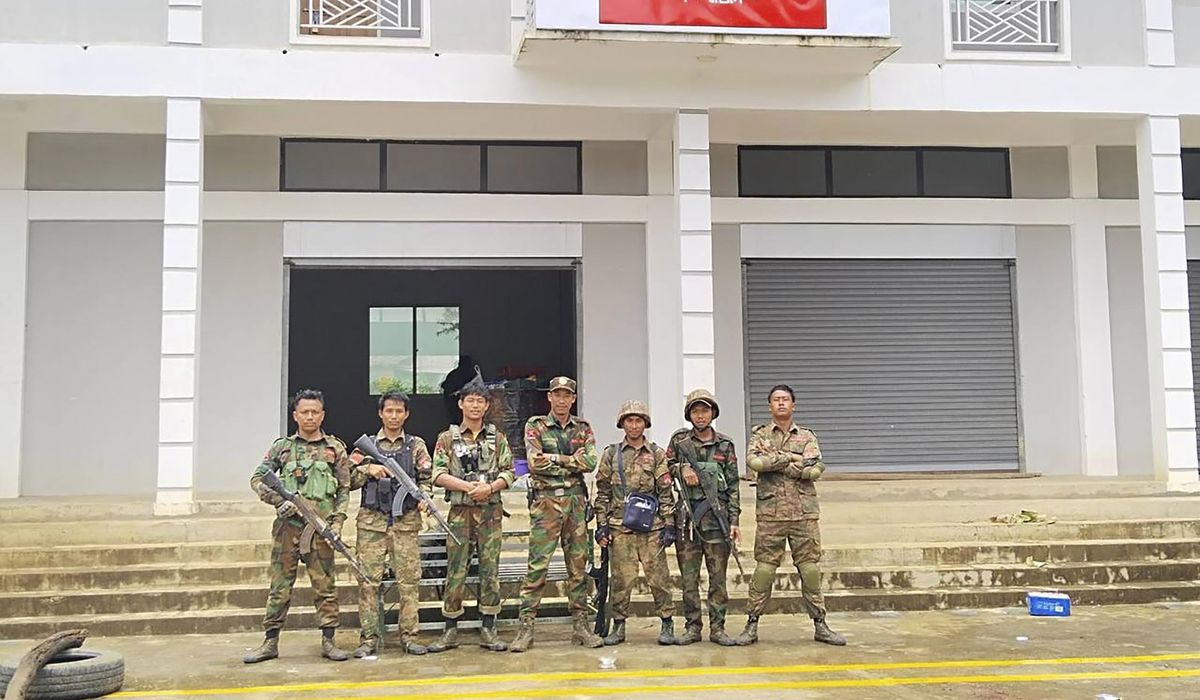 NextImg:Fierce fighting breaks out as militias launch new attacks against regime in Myanmar’s civil war