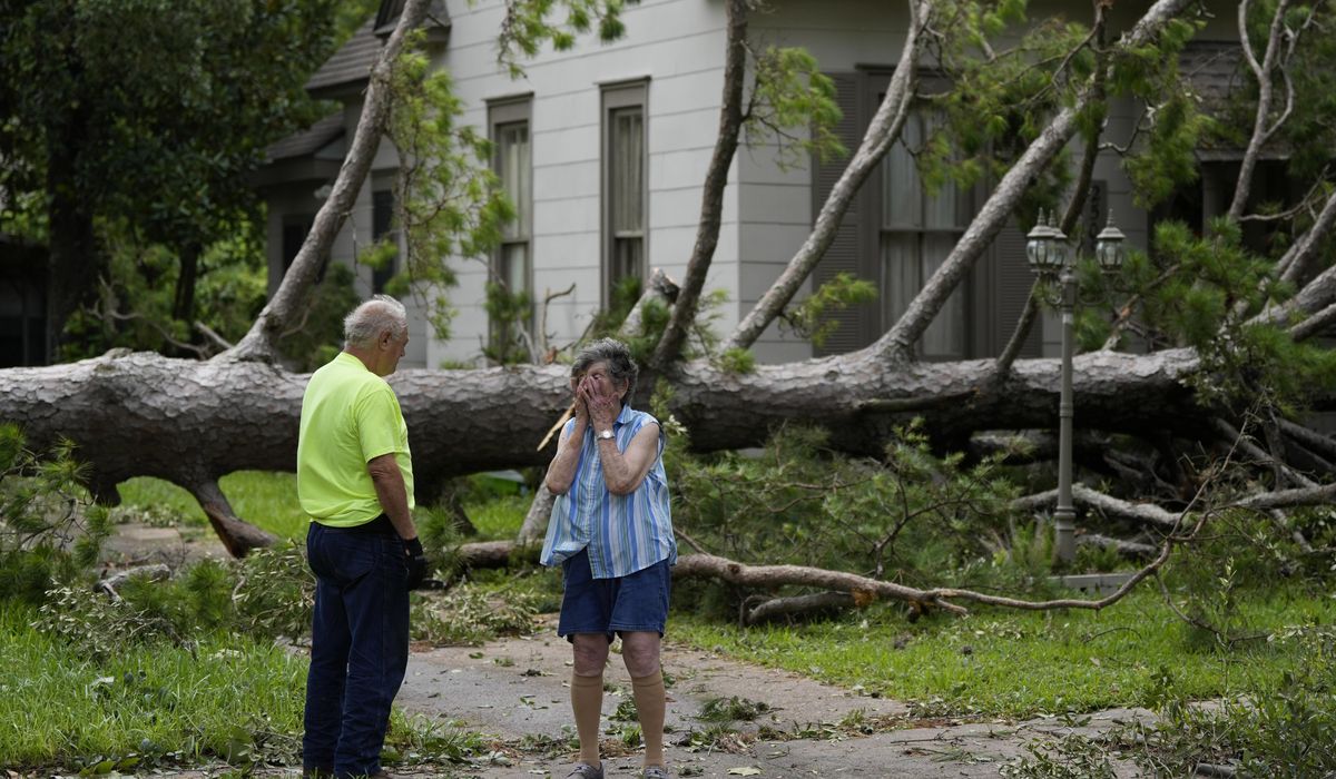 NextImg:Beryl weakens to tropical depression after slamming into Texas as Category 1 hurricane