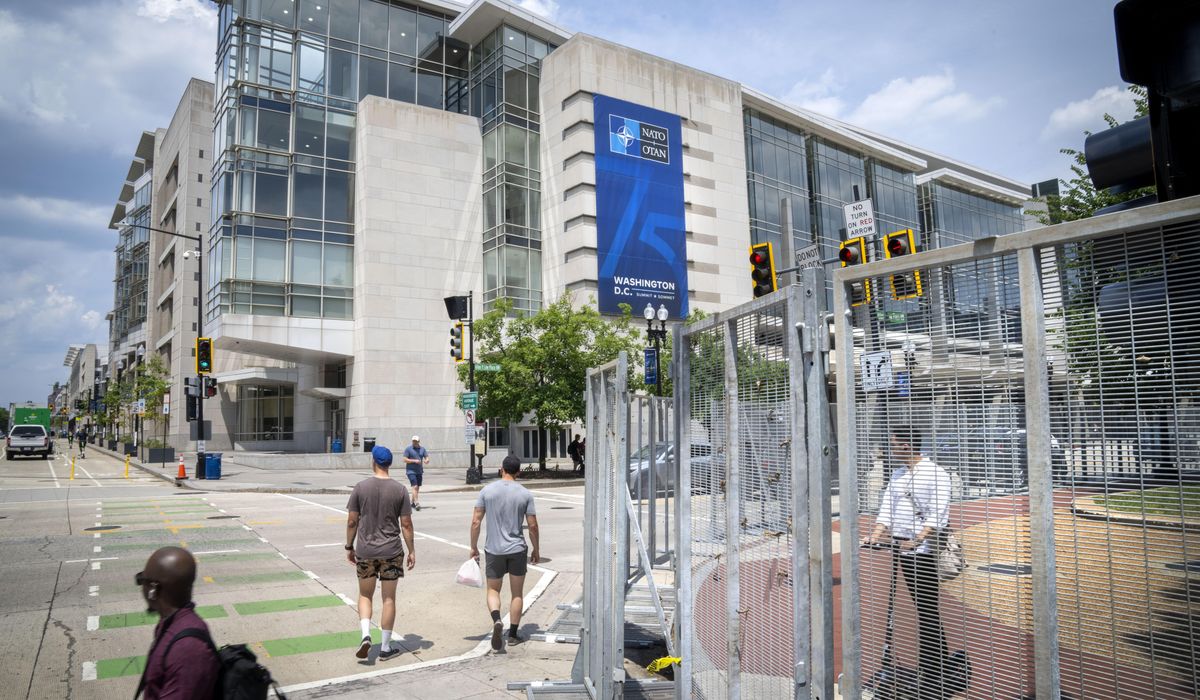 NextImg:Traffic, transit, business in D.C. jarred by NATO summit this week