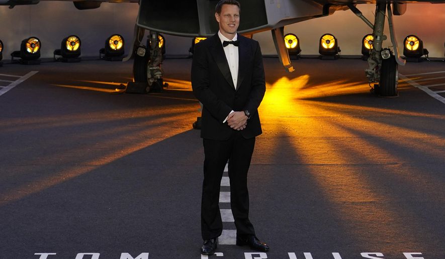Producer David Ellison poses for the media during the 'Top Gun Maverick' UK premiere at a central London cinema, on Thursday, May 19, 2022. The entertainment giant Paramount will merge with Skydance, closing out a decades long run by the Redstone family in Hollywood and injecting desperately needed cash into a legacy studio that has struggled to adapt to a shifting entertainment landscape. It also signals rise of a new power player, David Ellison, the founder of Skydance and son of billionaire Larry Ellison, the founder of the software company Oracle. (AP Photo/Alberto Pezzali) **FILE**