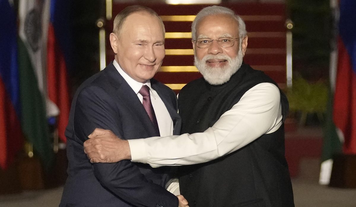 NextImg:Indian prime minister arrives in Russia on his first visit since Moscow sent troops into Ukraine