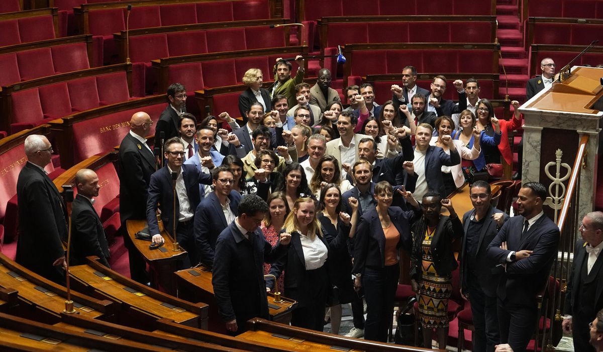 NextImg:Newly elected French lawmakers enter into talks to see who can form the next government