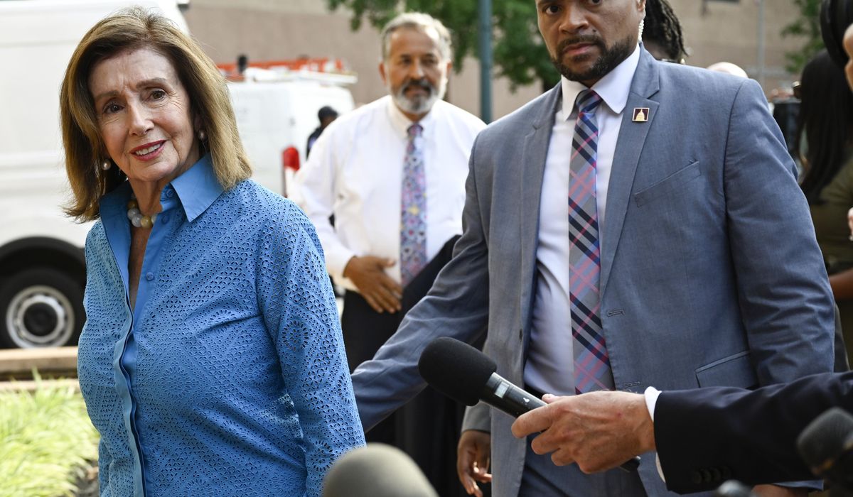 NextImg:Pelosi and Democratic leaders try to guide their party through Biden uproar