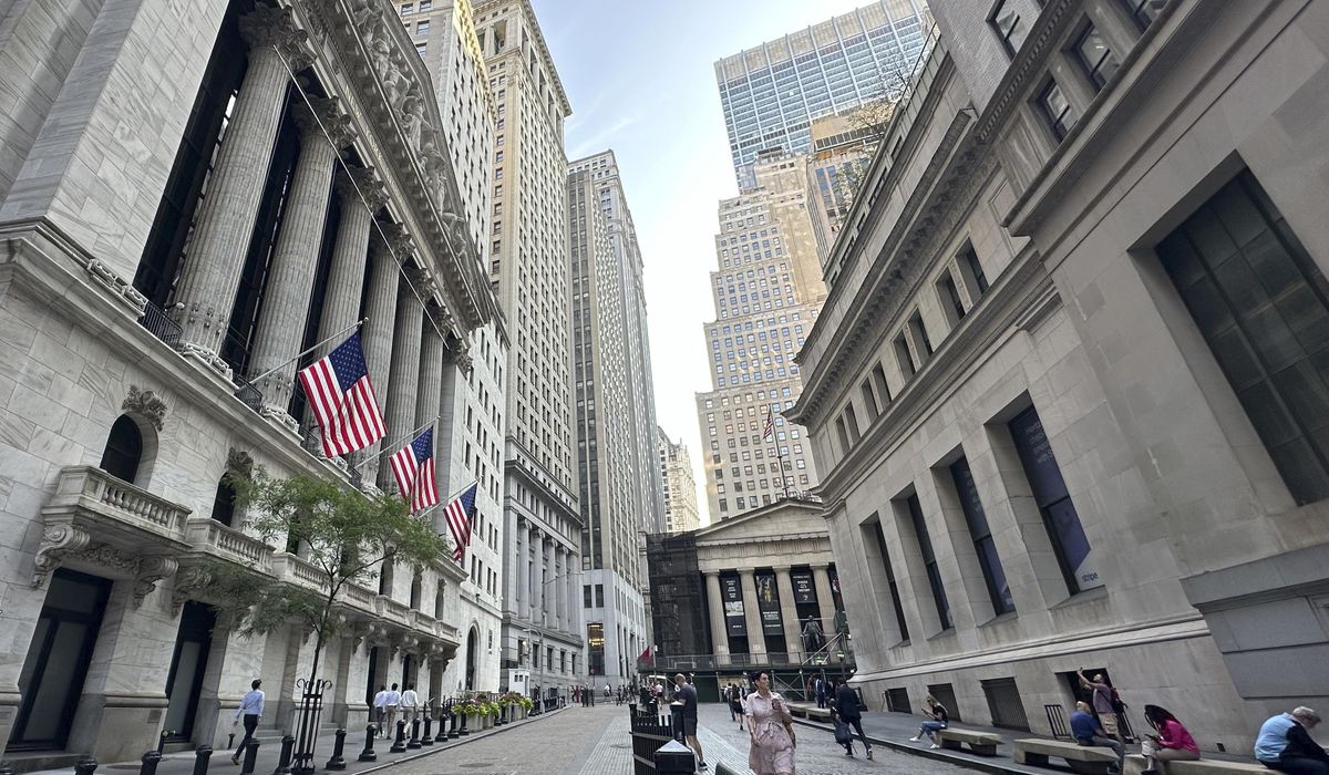NextImg:Wall Street up ahead of day two of Powell testimony, earnings and inflation data
