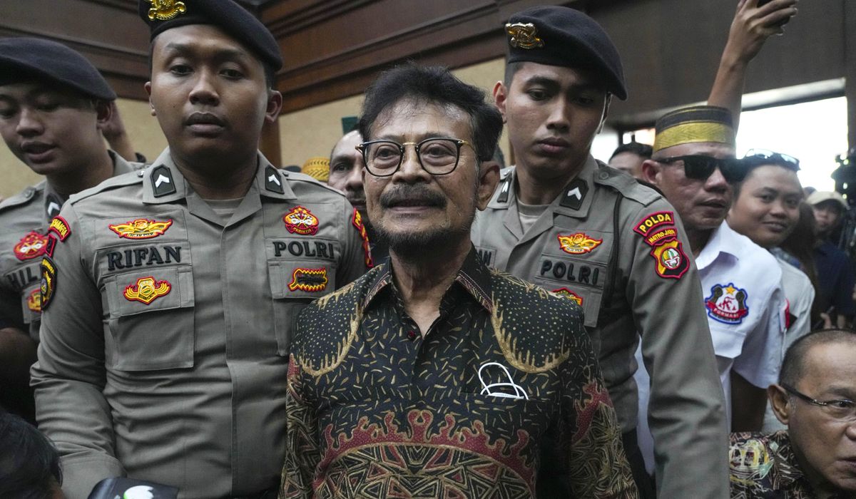 NextImg:Former Indonesian agriculture minister sentenced to 10 years for corruption