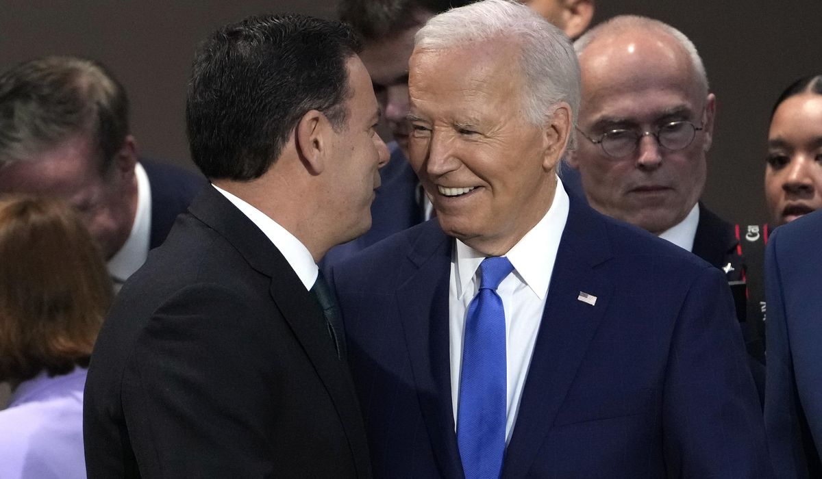 NextImg:Biden says he can still win, but said convention delegates can ‘do what they want’