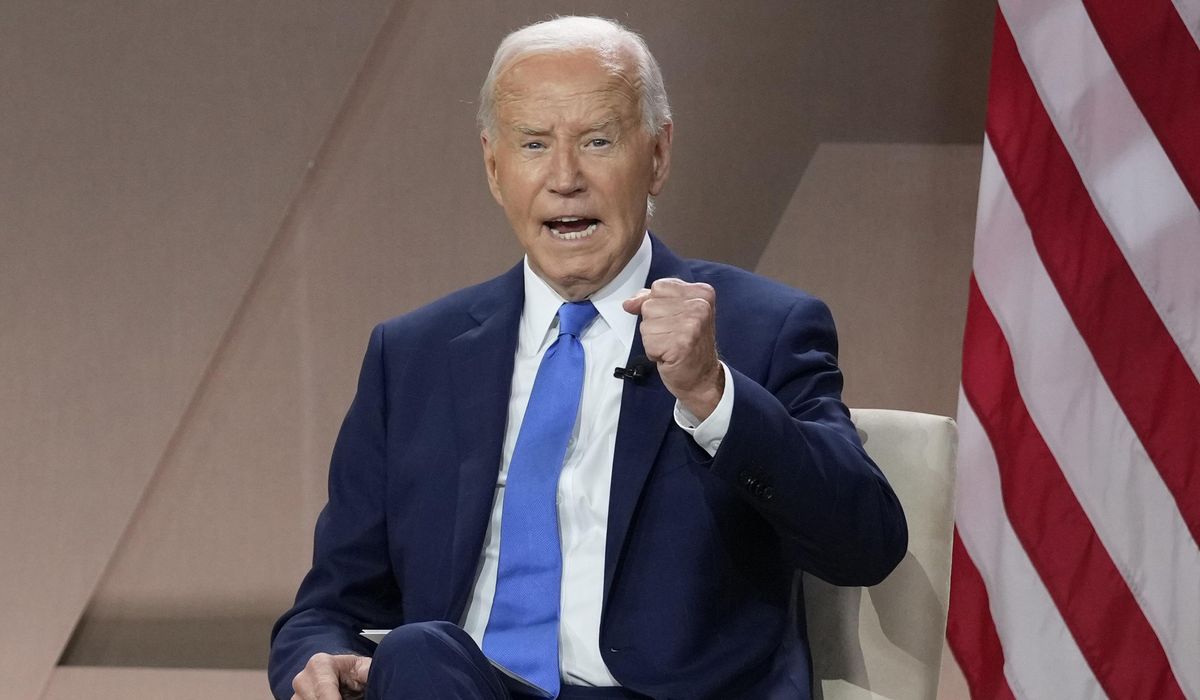 NextImg:Biden’s mental miscues still on display at high-stakes presser