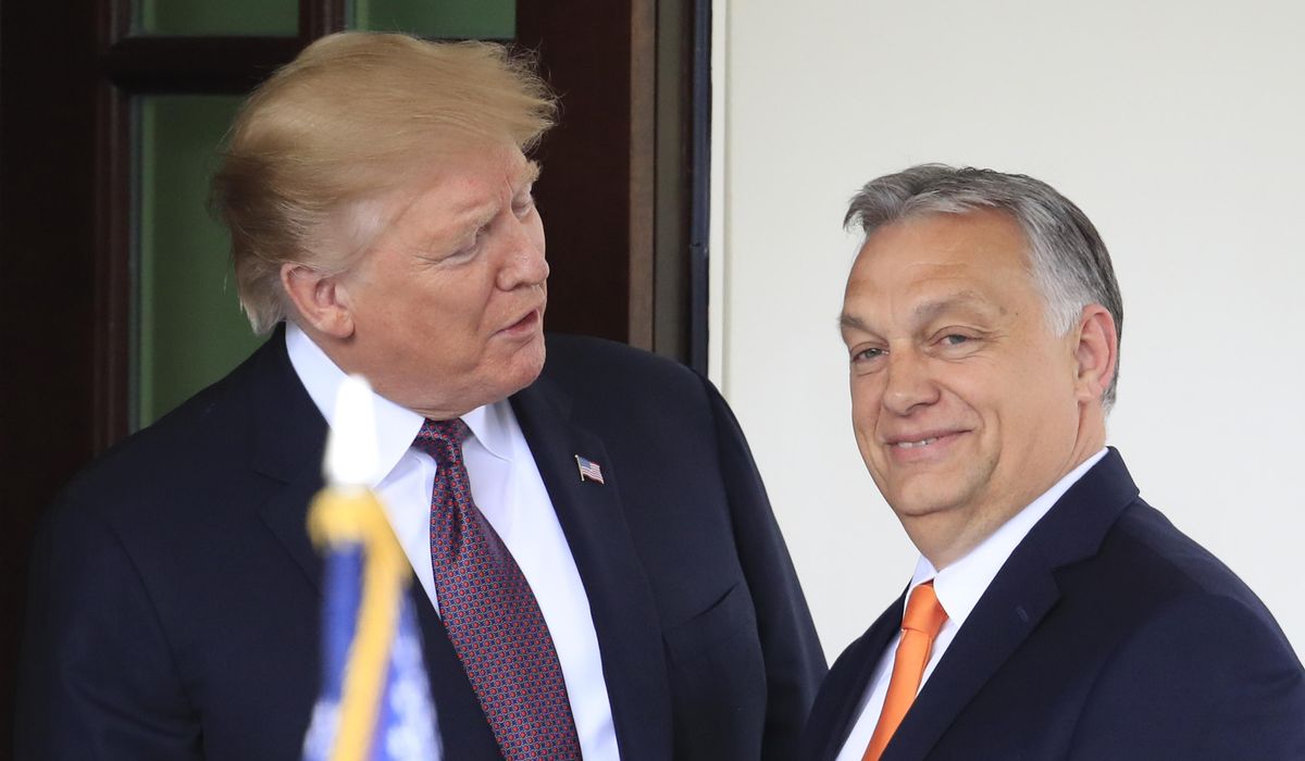 NextImg:Viktor Orban visits Trump at Mar-a-Lago following NATO summit