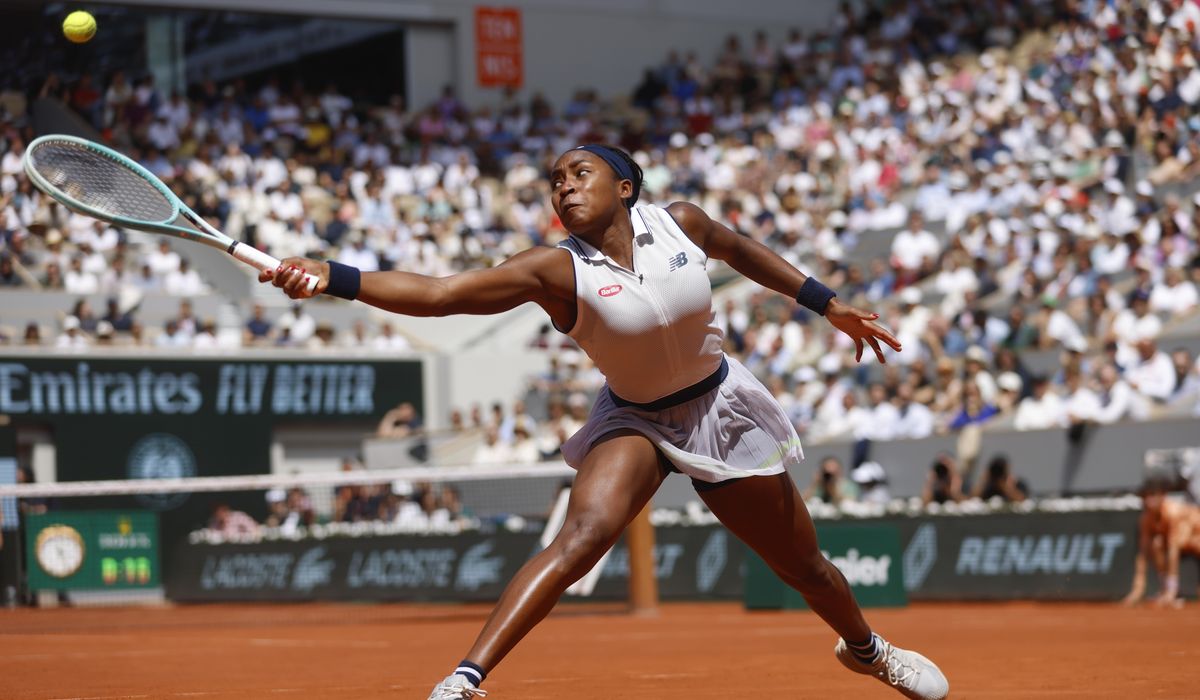 NextImg:Coco Gauff to be female flag bearer for U.S. team at Olympic opening ceremony, joining LeBron James