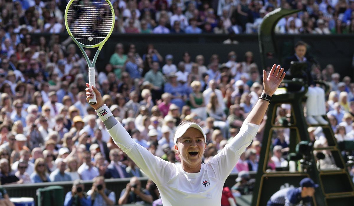 NextImg:Barbora Krejcikova wins her second Grand Slam trophy at Wimbledon by beating Jasmine Paolini
