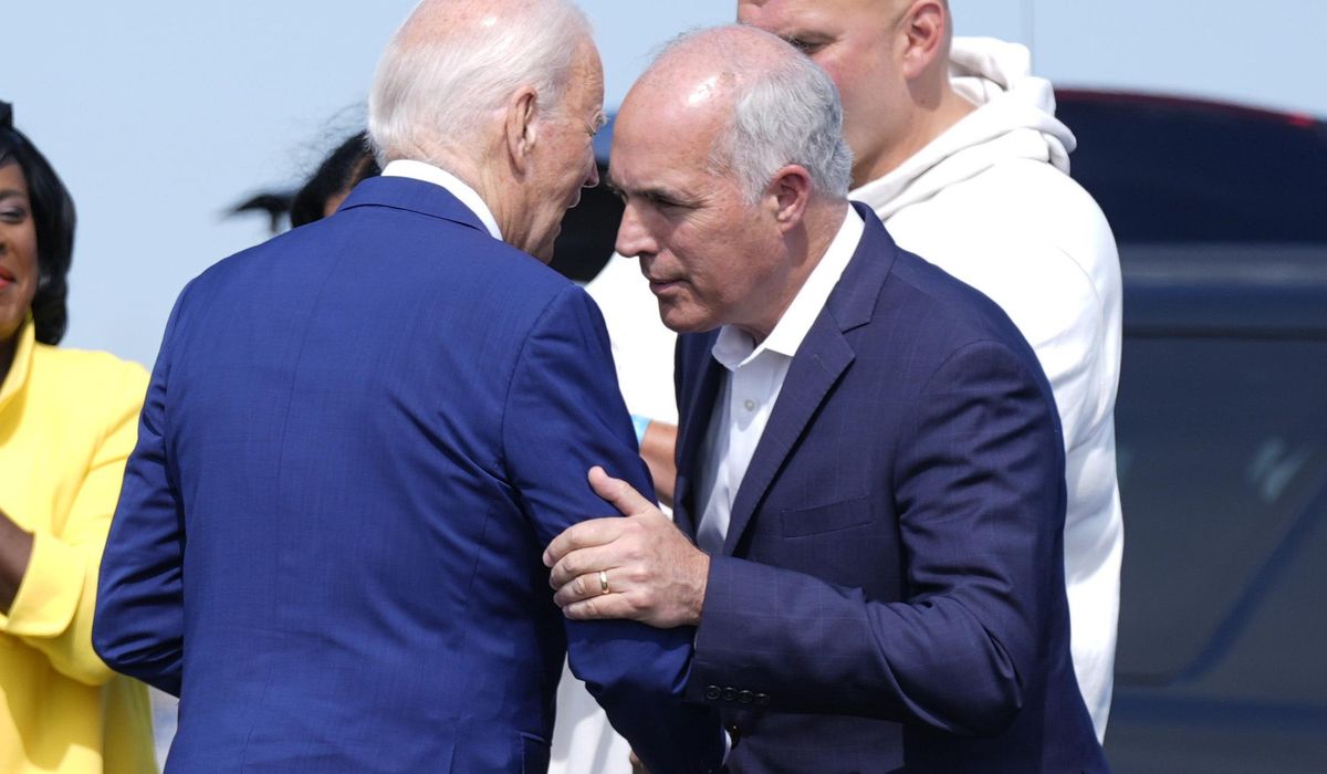 NextImg:Pennsylvania Sen. Bob Casey walks a fine line between his own campaign and turmoil surrounding Biden