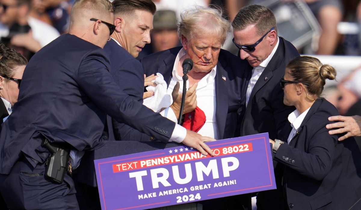 NextImg:Biden says his prayers with Trump following shooting