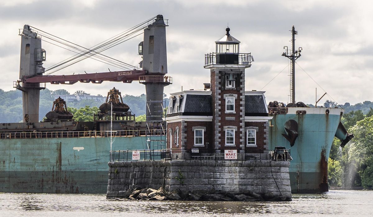 NextImg:The race is on to keep a 150-year-old lighthouse from crumbling into the Hudson River