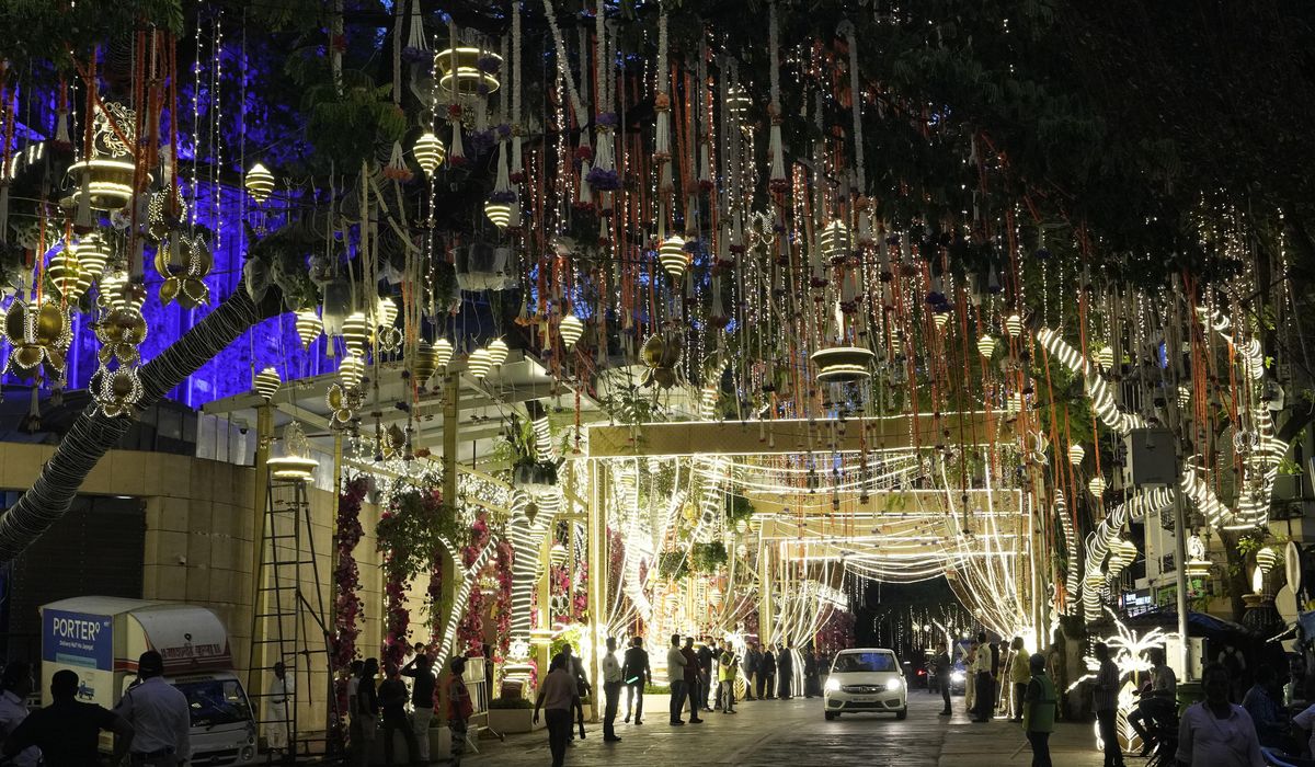 NextImg:Indian billionaire’s son marries after lavish celebrations that spotlight his global clout