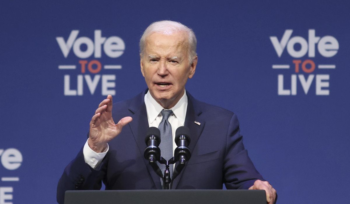 NextImg:Biden aims to cut through voter disenchantment as he courts Latino voters at Las Vegas conference
