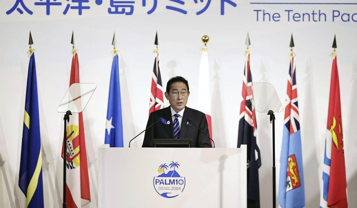 NextImg:Pacific island leaders agree to enhance Japan’s role in the region amid growing China influence