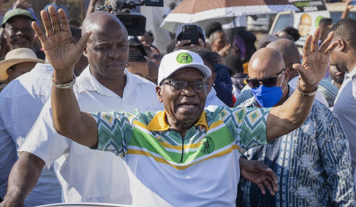 NextImg:Former South African President Zuma faces expulsion from ANC after joining a rival party