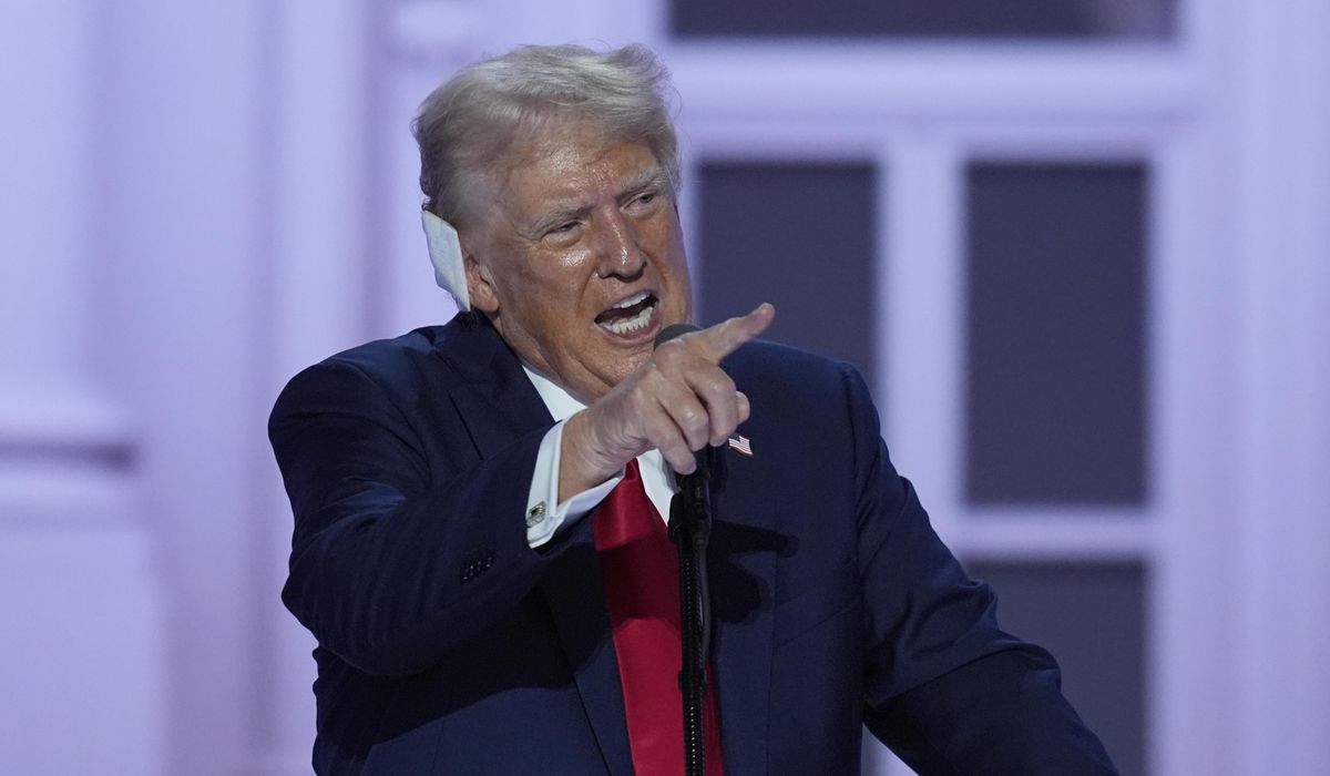 NextImg:‘I owe immigration my life:’ Trump returns to campaign trail, mocks Dem effort to oust Biden
