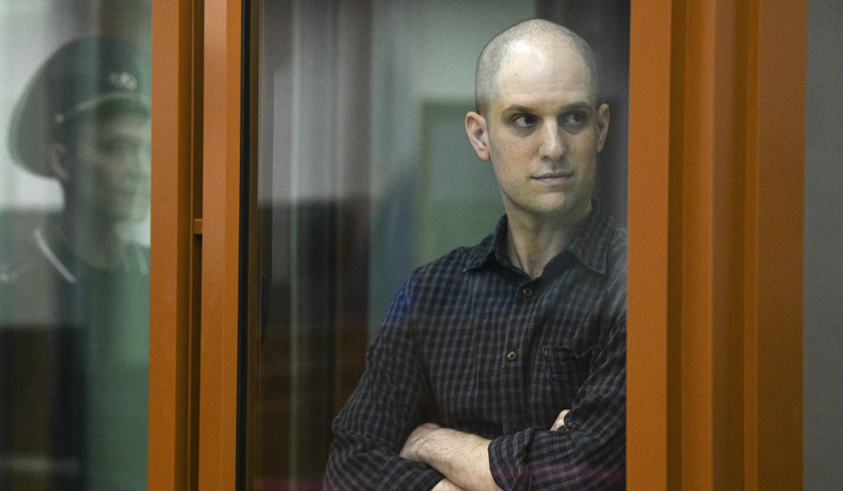 NextImg:Russia seeks 18-year prison sentence for U.S. reporter on trial on espionage charges