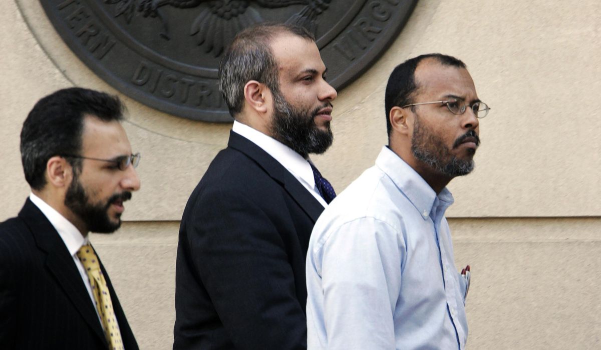 NextImg:Some convictions overturned in terrorism case against Muslim scholar from Virginia