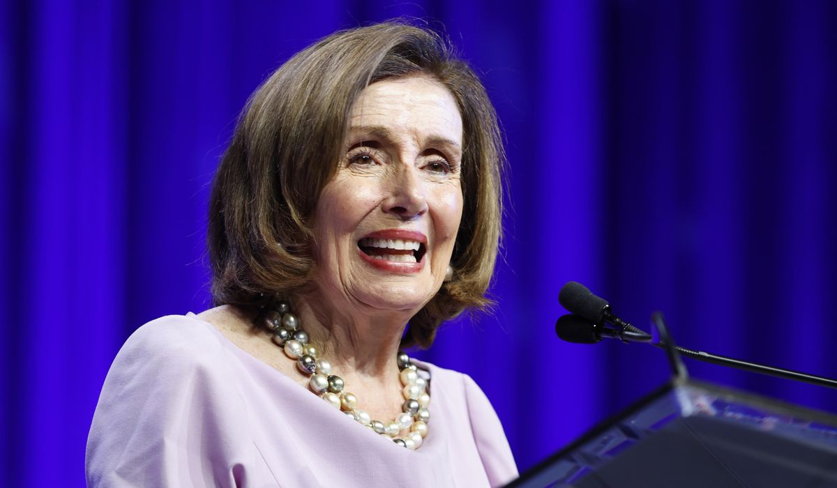 NextImg:Pelosi says it’s her life goal to ensure ‘that man’ Trump never steps in the White House again