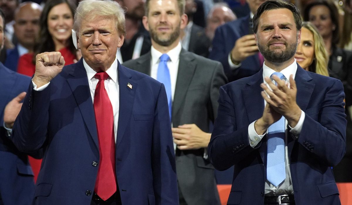 NextImg:Trump returns to the campaign trail in Michigan with his new running mate, Vance, by his side
