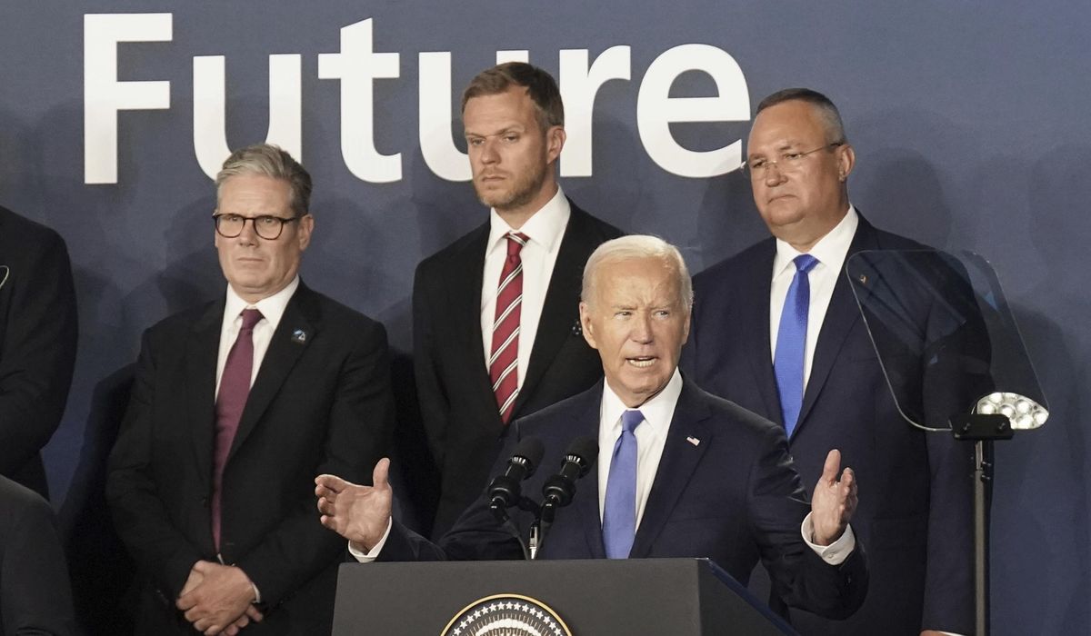 NextImg:Biden’s withdrawal injects uncertainty into wars, trade disputes and other foreign policy challenges