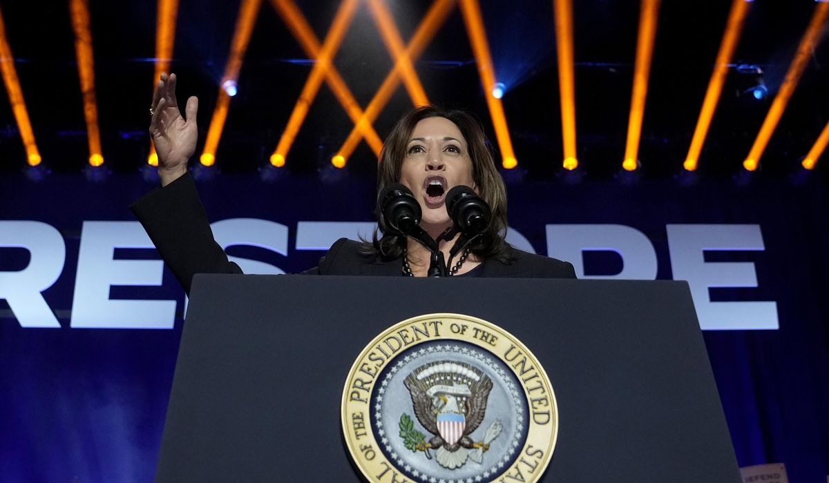NextImg:‘Harris for President’ reports $50 million haul after Biden endorsement