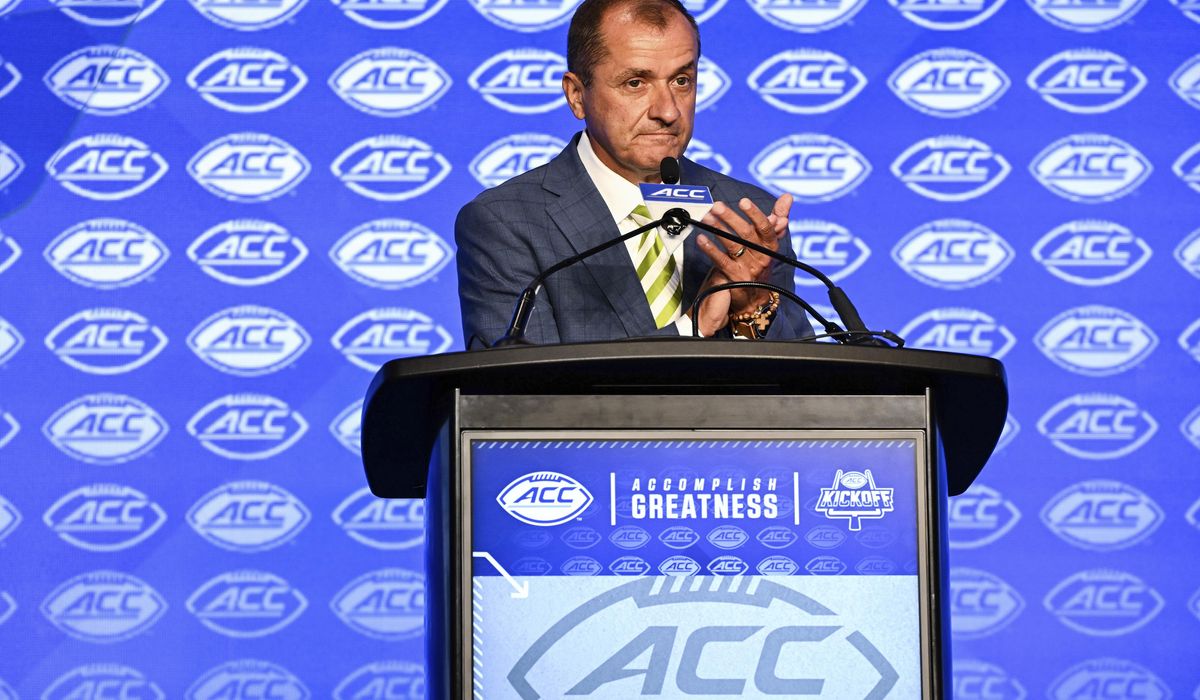 NextImg:ACC commissioner vows to fight ‘as long as it takes’ amid legal battles with Clemson, FSU