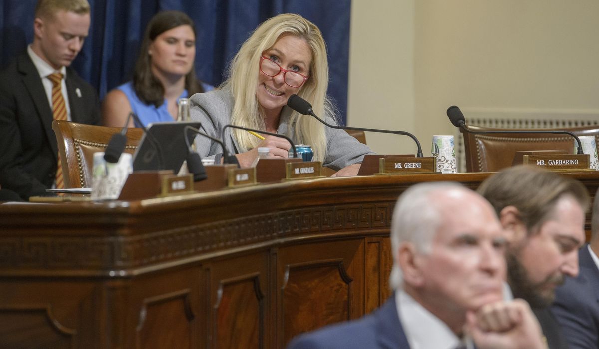 NextImg:Marjorie Taylor Greene wants to censure top Democrat for anti-Trump rhetoric