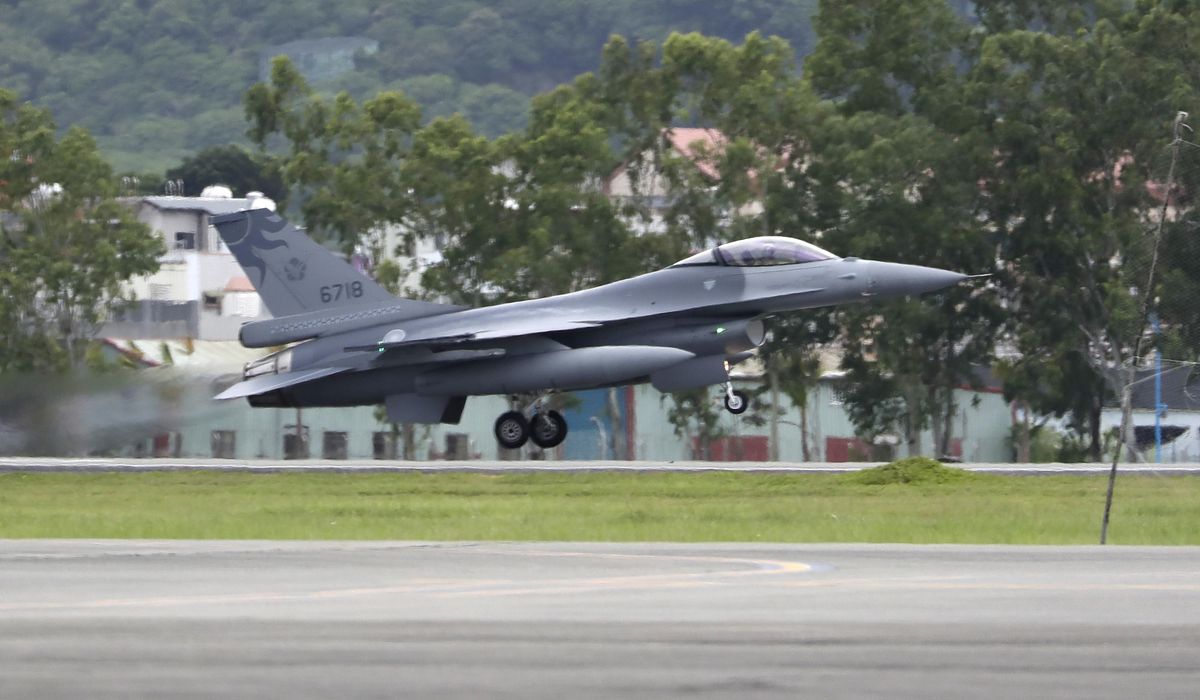 NextImg:Typhoon prompts cancellation of Taiwan air force drills but naval exercises set to continue